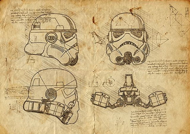 Stormtrooper Helmet, daVinci edizione limitata 20/20