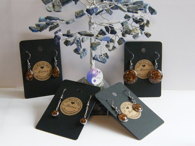 Fragments de pierre Marron/Doré