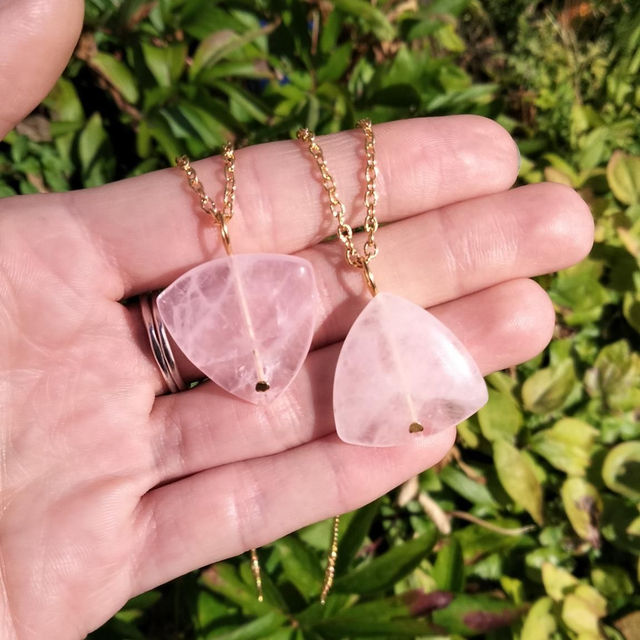 Rose Quartz Picks