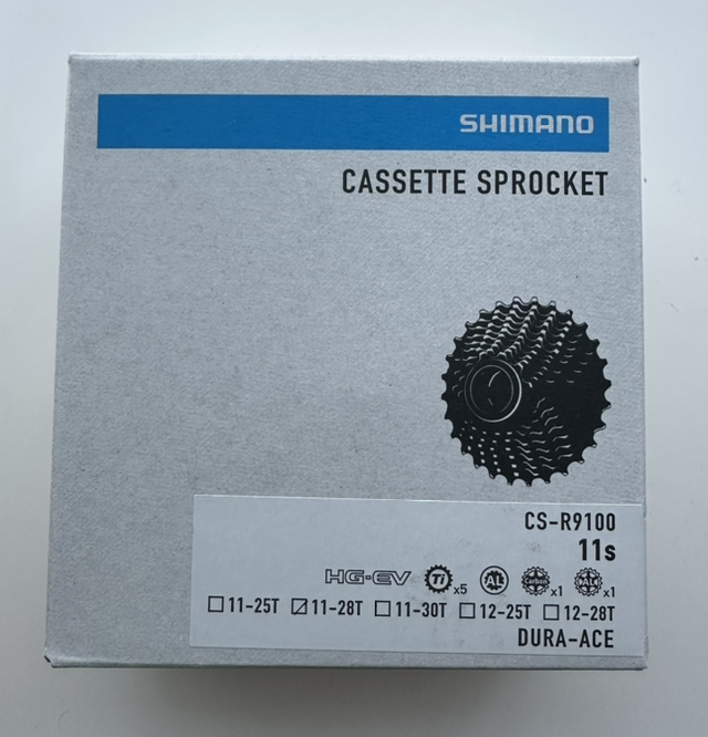 Shimano CS-R9100 Dura-Ace 11-speed cassette 11-28T