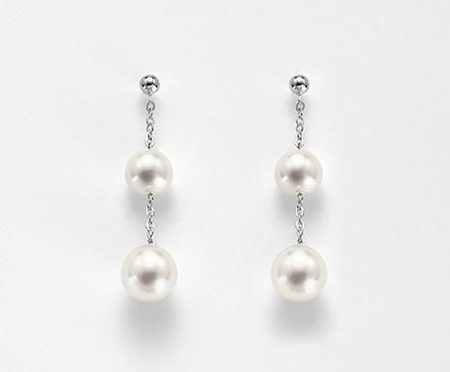 Orecchini Mikiko in Oro 18 Kt con Perle