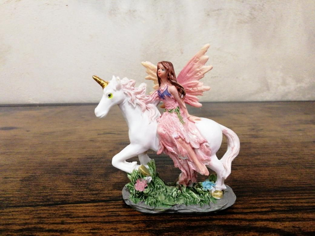 Mini fée et licorne 