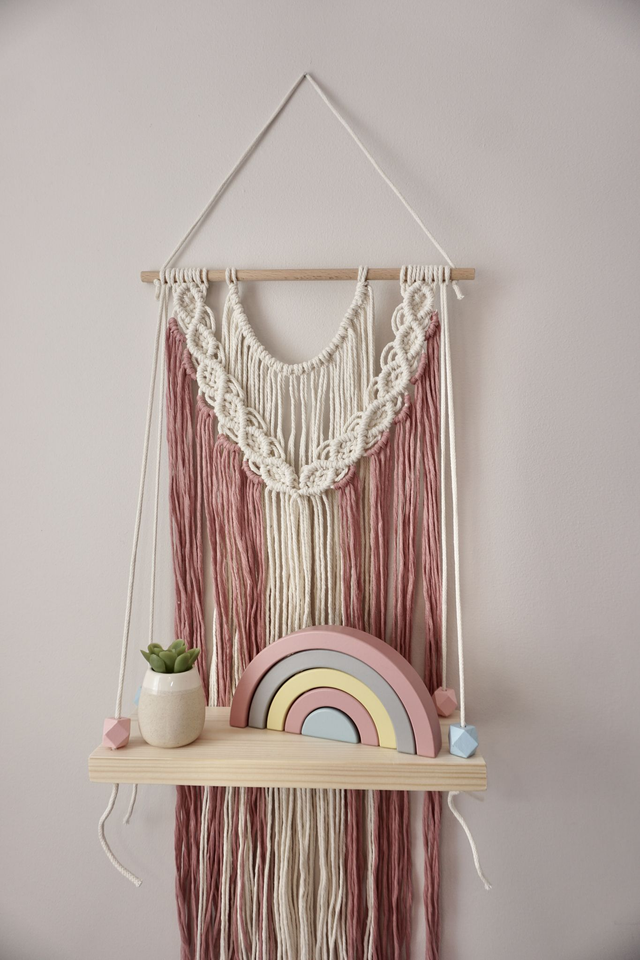 Macrame Shelf