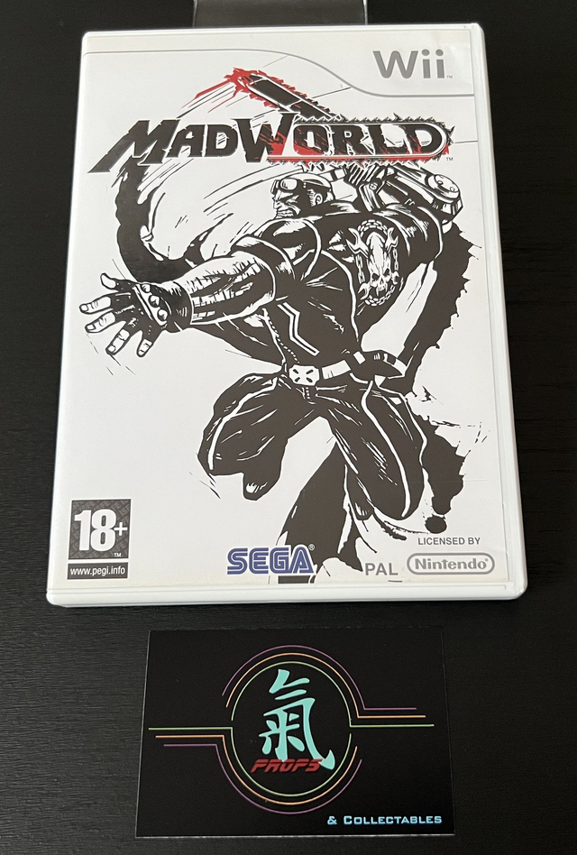 Nintendo Wii game : Mad World * Complete * Madworld *