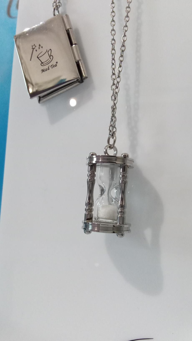 Collana polvere di stelle "clessidra"