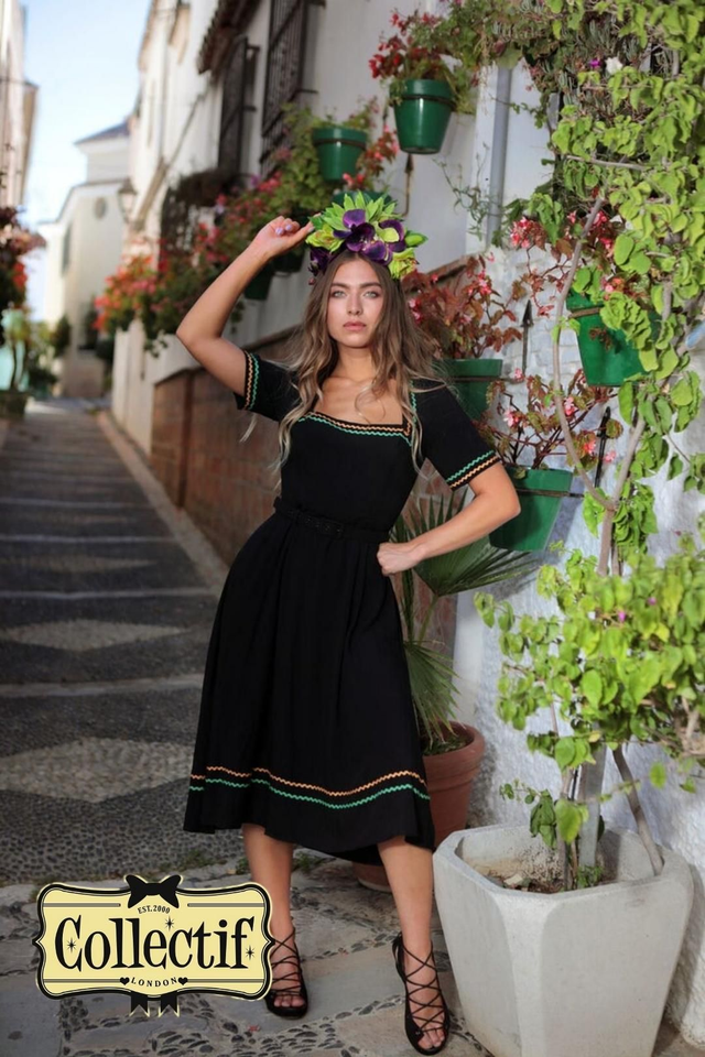 Robe Collectif Tilda Flared T46