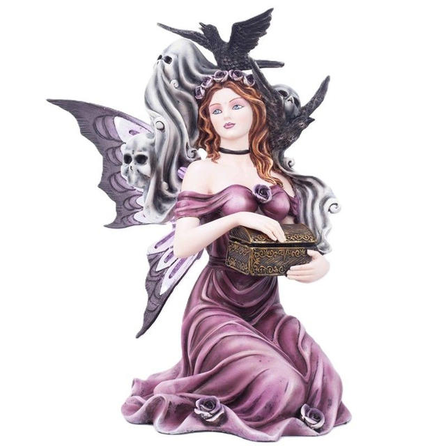 Fée moyenne - Rose avec fantôme