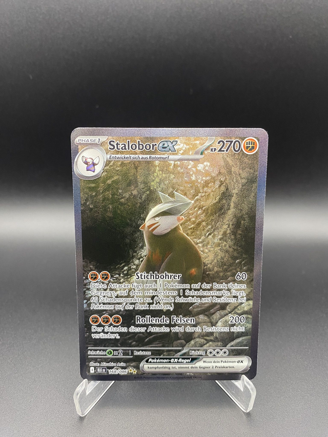 Stalobor EX 168/86 Schwarze Blitze - Near Mint - DE - Special Illustration Rare