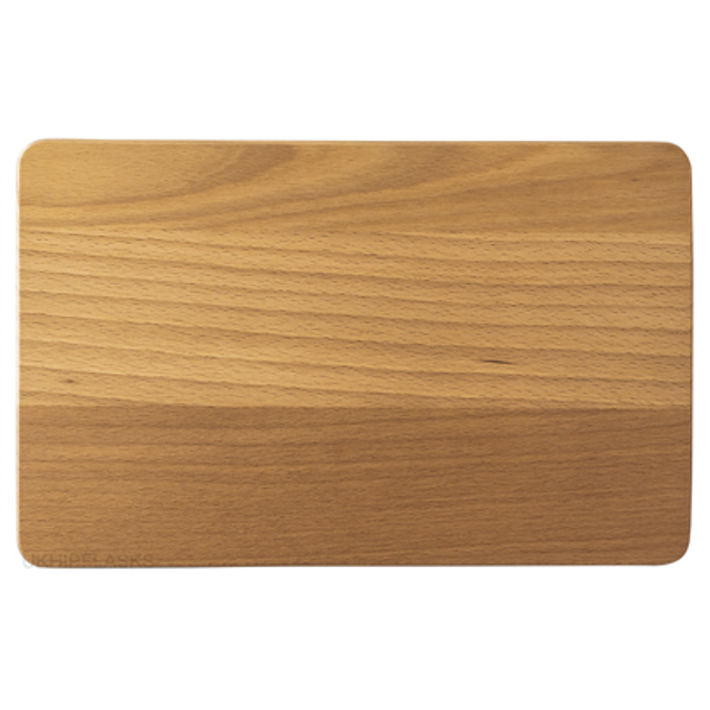 Hevea Wood Chopping Board - Rectangular - Small