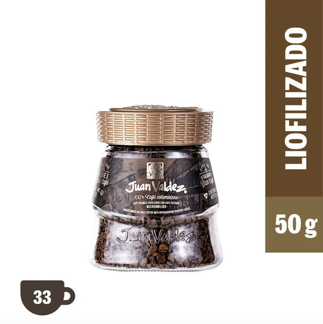 Café Liofilizado Tradicional 50 g