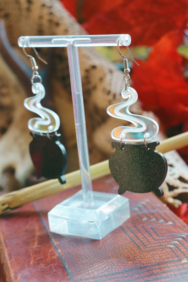 Boucles d'oreille • Cauldron