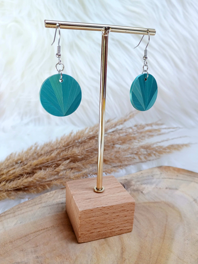 Boucles d'oreilles SIMPLE Éventail