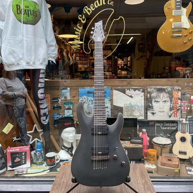 Schecter Demon 7 String - Matt Black - Pre Owned 