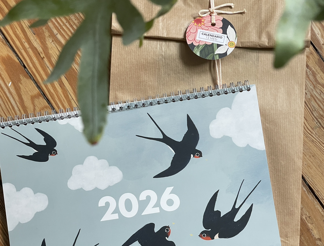 Calendario da parete 2026 - 13 mesi 