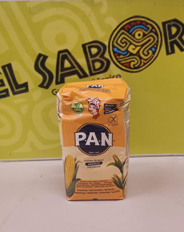 Harina PAN Maismehl für Arepas gelb 1 kg