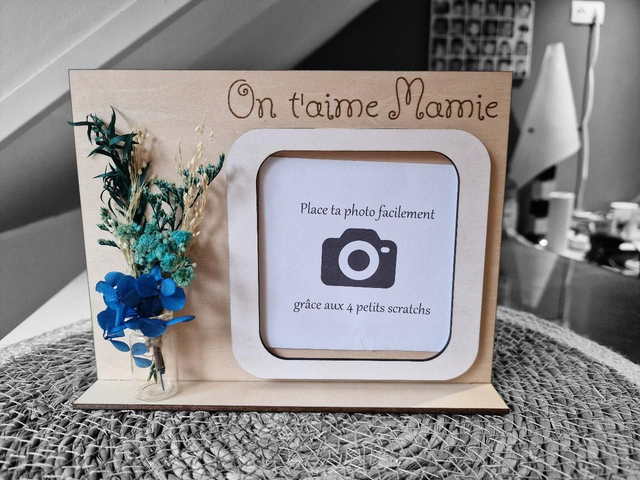 Cadre fleurs séchées 