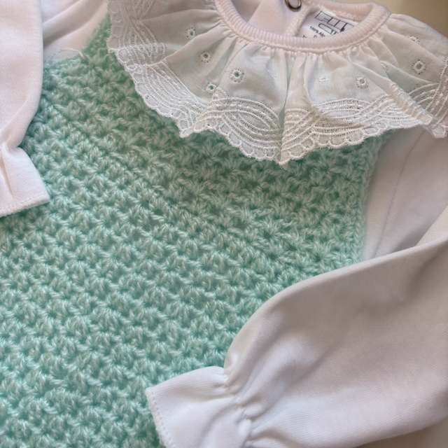 Vestido com body interior 