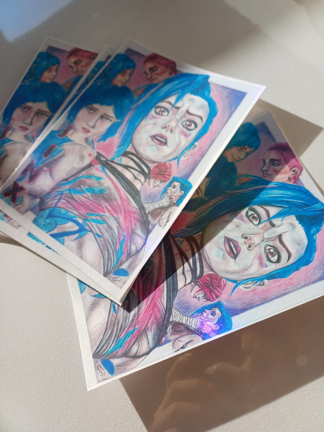 Print Jinx holographique (A5)