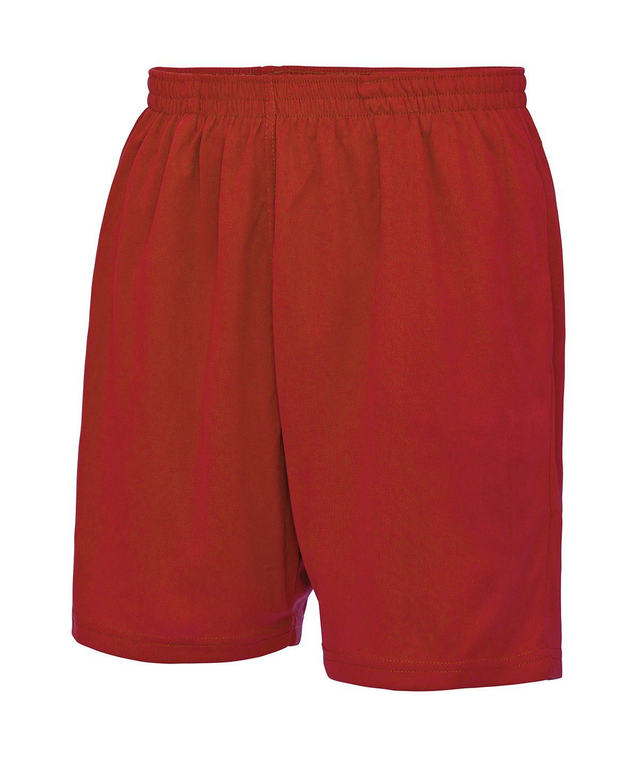 Custom Adult Shorts Fire Red