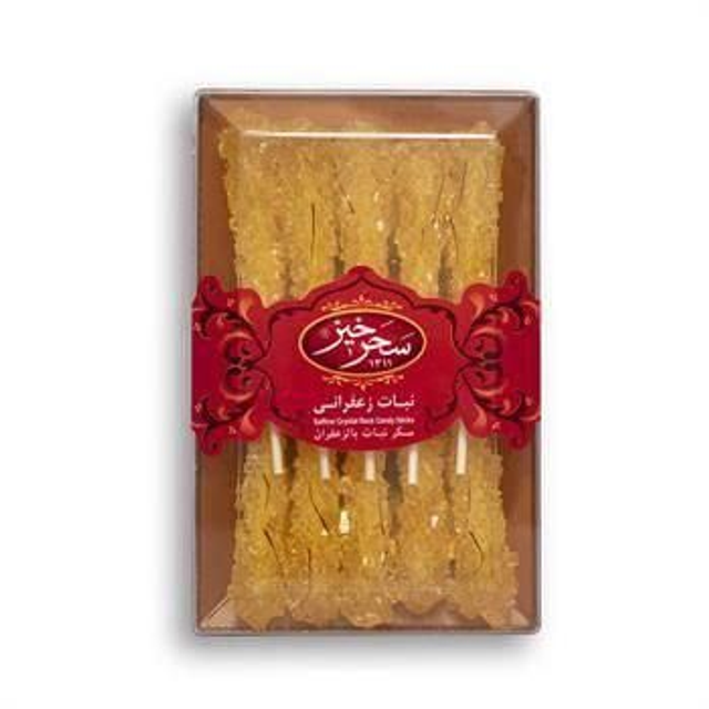 Sahar Khiz Perzský Skalné Cukriky so Šafránom 150 gr. (10 ks)