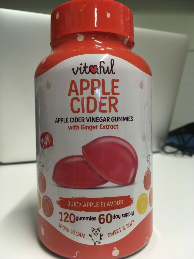 Vitaful Apple Cider Jablčný ocot gumivitamín 120ks