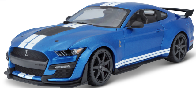 Ford Mustang Shelby GT500 blau/weiss Maisto 1:18