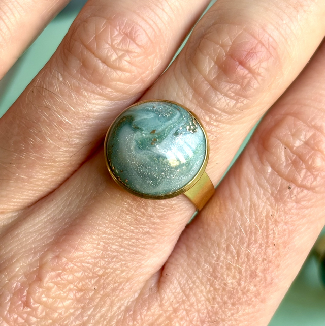 Bague « Reflet de Sève »