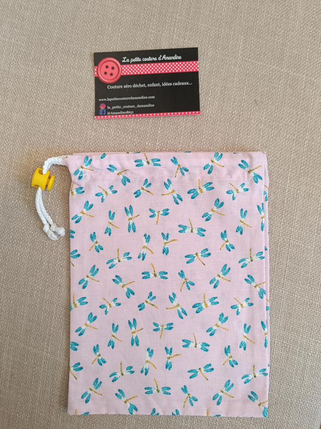 Sac à vrac libellules