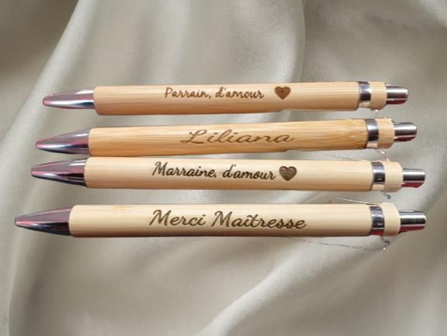 Stylo en bois- Personnalisable