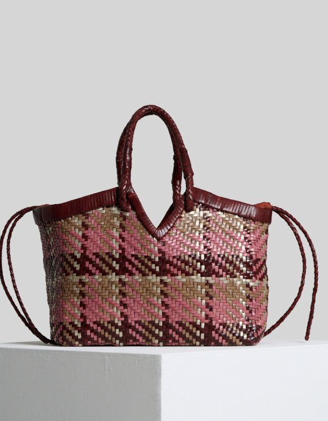 CRUDELIA madras pink barolo taupe platinum - VIPERA