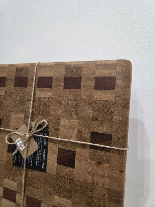 Reclaimed Mixed Hardwoods End Grain Wooden Chopping Board - AH-022