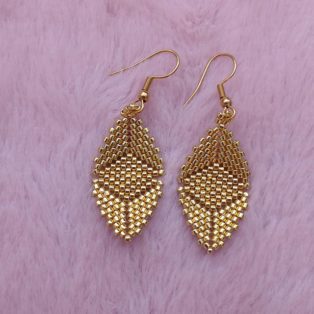 Boucles d&#039;oreille geometrique