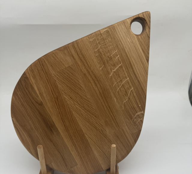 Oak Teardrop Charcuterie Board 