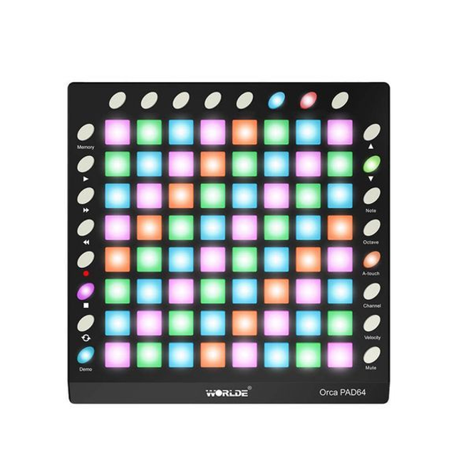 Worlde Orca Pad 64-A midi controller