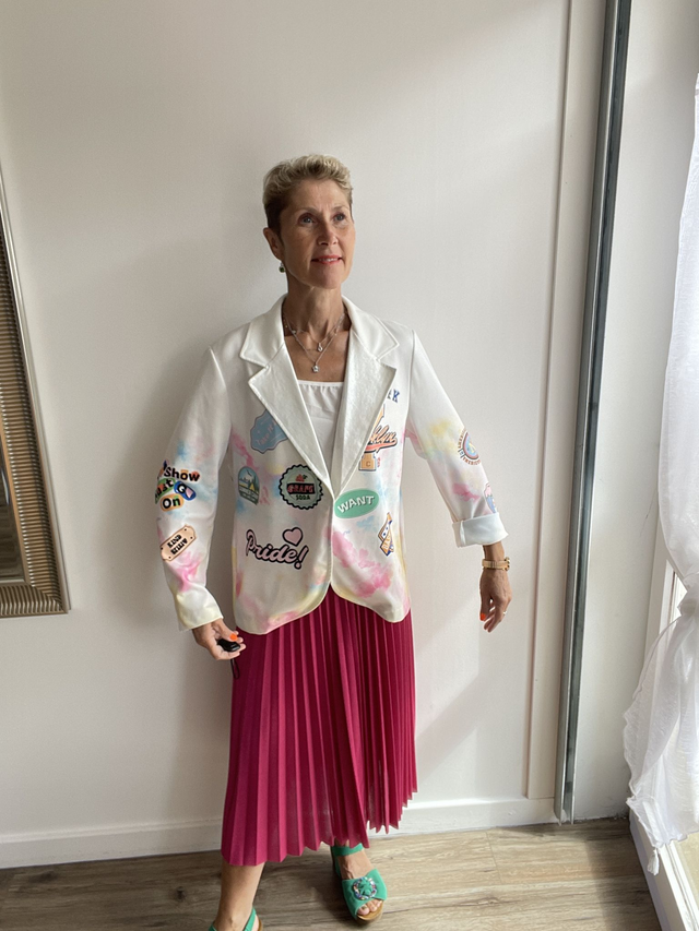 Veste colorée 