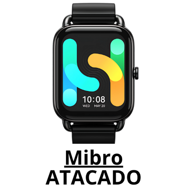 PACOTES 05 SMARTWATCH DA MIBRO NO ATACADO