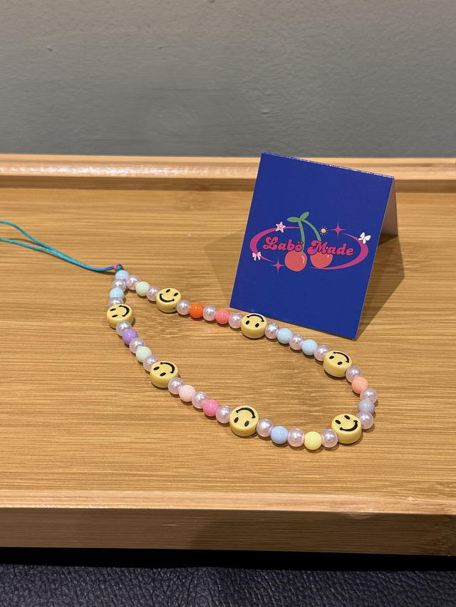 Pastel Rainbow Giggle Charm Strap