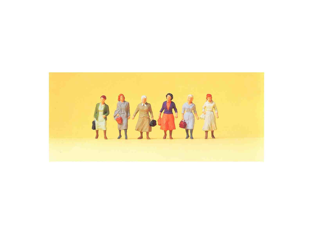 femmes de banlieue Preiser 14085 H0