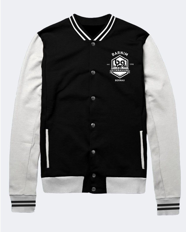 Schushi-Unisex Sweat College, Schwarz