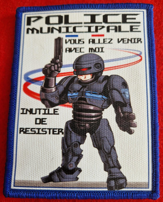 Patch PM sublimation cordura style Robocop