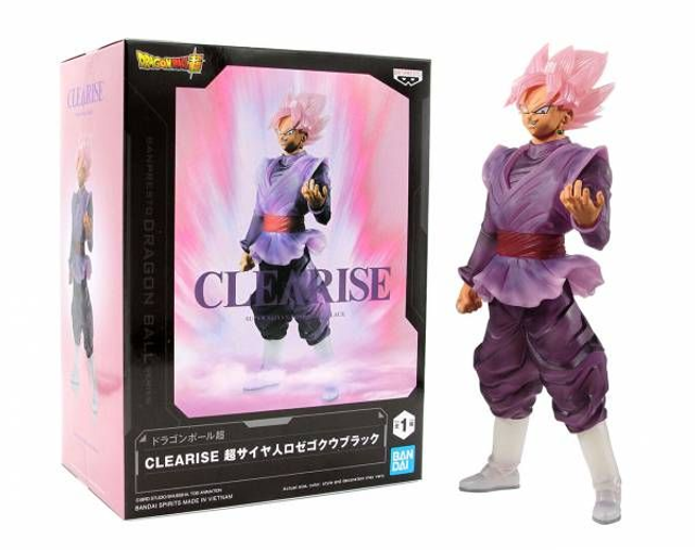 Dragon Ball Super: Super Saiyan Rose Goku Black Clearise Figure 