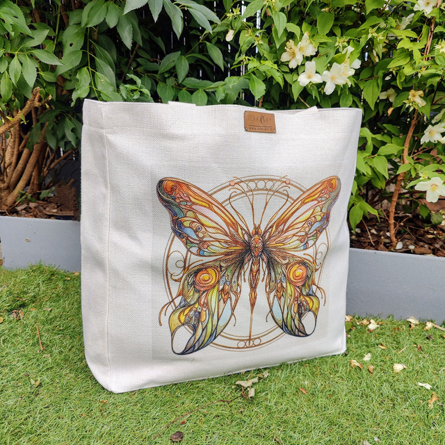 SAC SHOPPING/ TOTE BAG "PAPILLON"