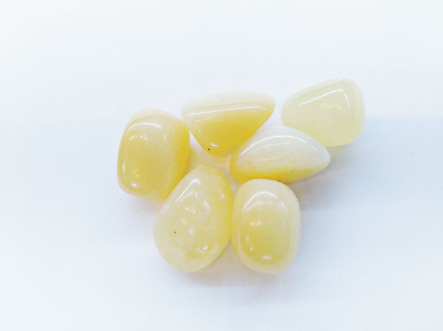 Yellow Calcite Tumblestone