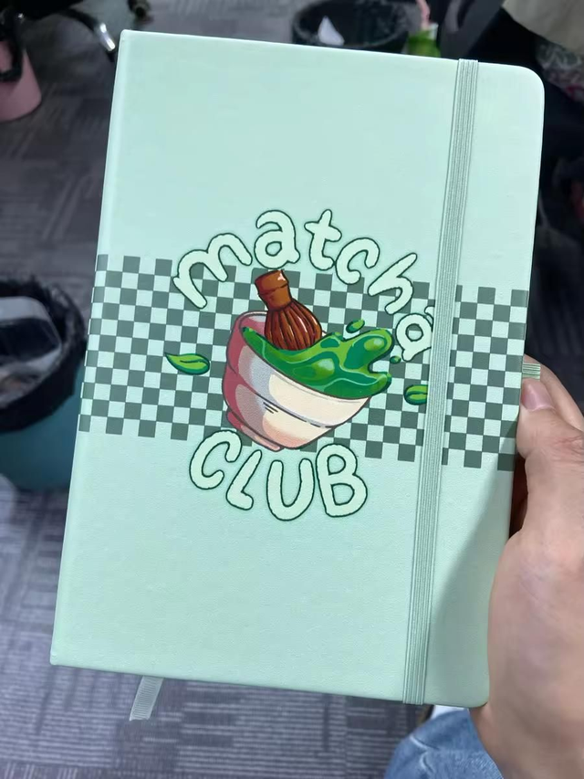 Carnet A5 Matcha club