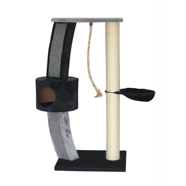 Kratzbaum Moondream, 60 x 50 x 125 cm, grau/schwarz