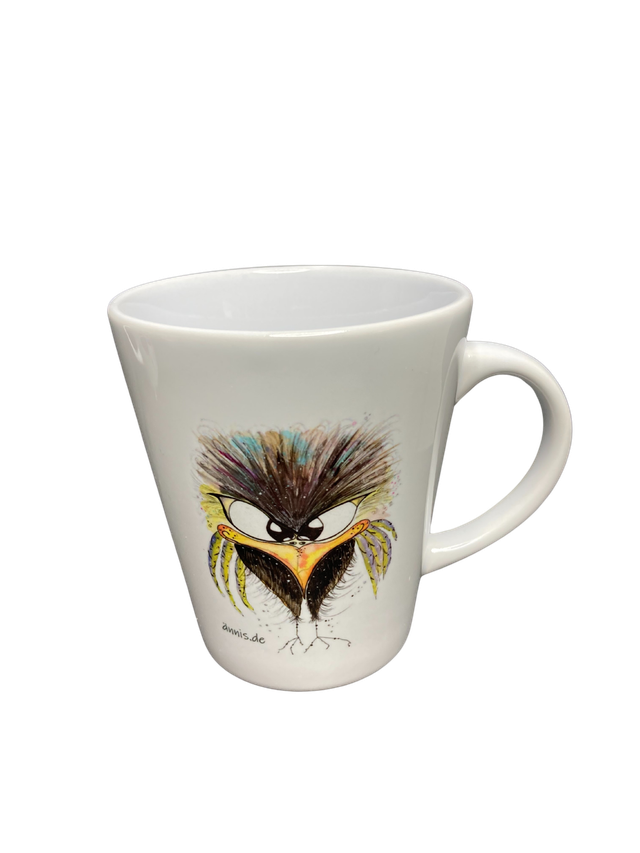 Konische Keramiktasse "Spatz"