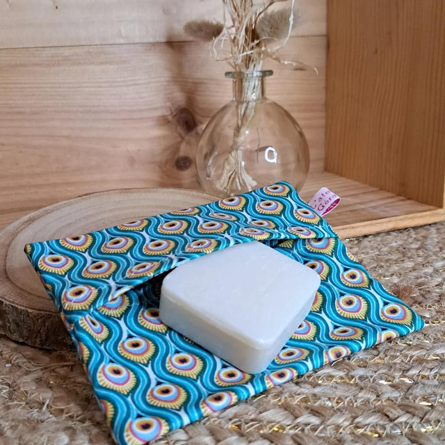Pochette a savon ,shampoing solide
