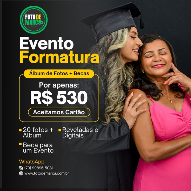 Cobertura Fotográfica de Formatura