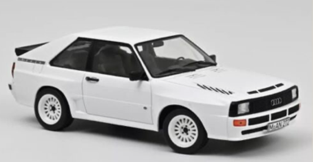 Audi Sport quattro 1985 Alpinweiss Norev 1:18