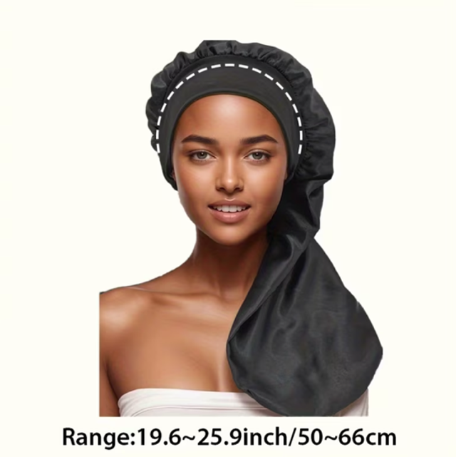 Long Satin Bonnet